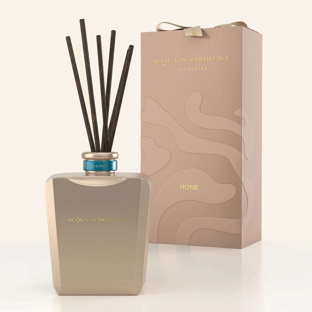 Diffusore per Ambiente Salino Acqua di Sardegna 200 ml boccetta ambrata scura