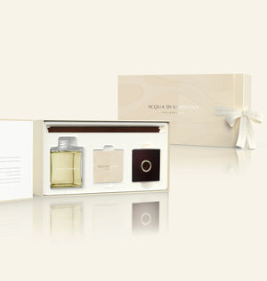 Acqua Di Sardegna Diffusore per Ambiente con vassoio, bicchiere e sassi Lentisco 200 ml