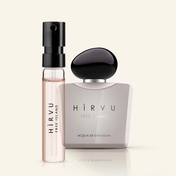 Campione Profumo Hìrvu Free Island Unisex 2 ml Acqua di Sardegna Fialetta Trasparente 