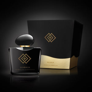 Profumo Sandalia Miana 100 ml Acqua di Sardegna boccetta nera 