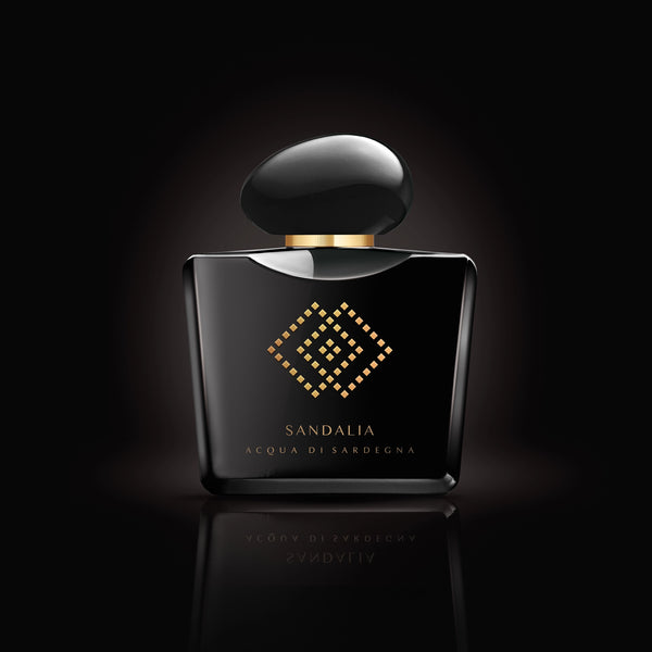 Profumo Sandalia Miana 100 ml Acqua di Sardegna boccetta nera 
