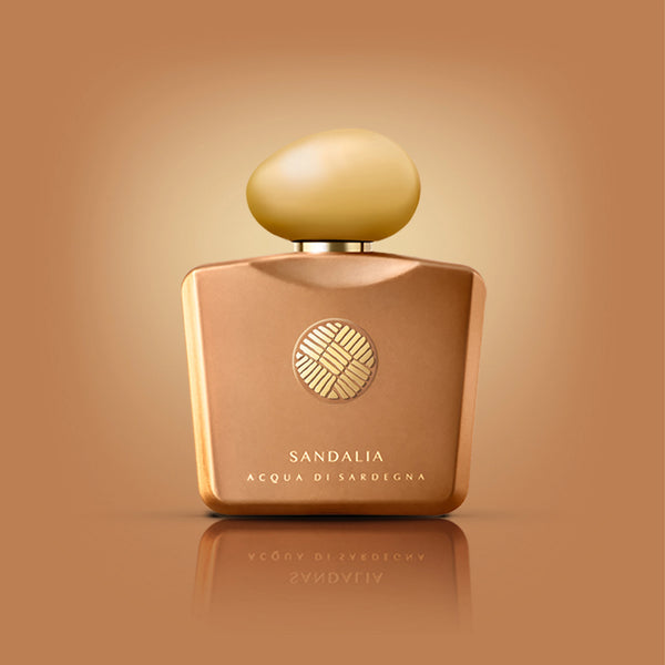 Profumo Sandalia Shardana Mareos 100 ml Acqua di Sardegna boccetta dorata